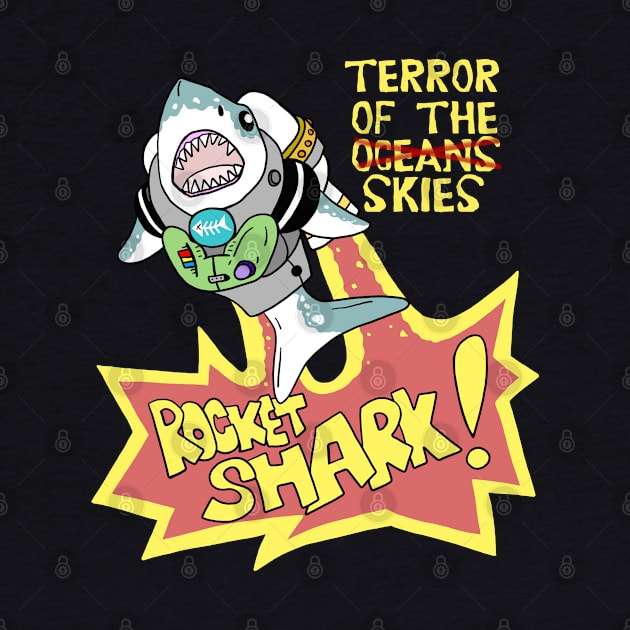 Rocket Shark! by SNK Kreatures